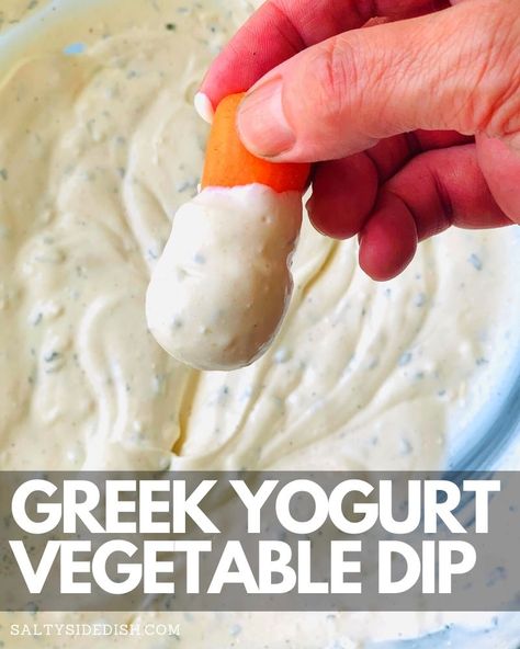 Greek Yogurt Vegetable Dip - 5 minute Greek Yogurt Veggie Dip Recipe with dill is an easy less than 10 minute dip – and as a bonus, you probably have all these ingredients in your house now! Healthy Vegetable Dip Greek Yogurt, Dill Veggie Dip Greek Yogurt, Ww Dips Greek Yogurt, Veggie Dip Recipe Greek Yogurt, Vegetable Dip With Greek Yogurt, Yogurt Veggie Dip Recipe, Dips Made With Greek Yogurt, Vegetable Dip Recipe Healthy, Vegetable Dips Recipes Easy