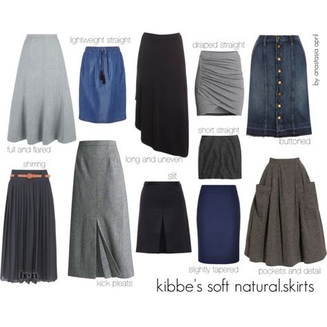 kibbe's soft natural - skirts Skirts For Soft Natural, Flamboyant Natural Skirt Outfit, Soft Natural Soft Summer Outfits, Soft Natural Skirts Kibbe, Soft Natural Bright Winter, Soft Natural Bags Kibbe, Shoes For Soft Natural Kibbe, Dresses For Soft Natural, Soft Natural Wardrobe