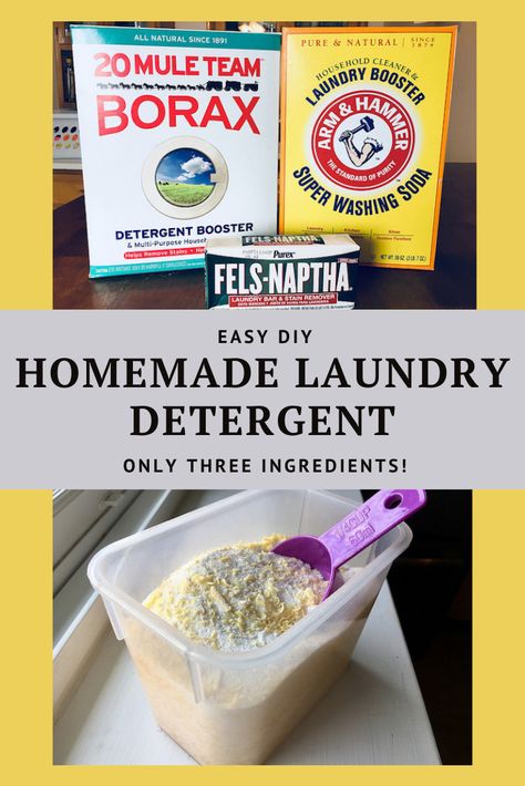 Here's how to make the easiest and most budget friendly laundry detergent out there! Diy Laundry Detergent Powder, Best Homemade Laundry Detergent, Laundry Soap Recipe, Homemade Laundry Soap, Diy Detergent, Homemade Laundry Detergent Recipes, Diy Laundry Soap, Homemade Detergent, Laundry Detergent Recipe