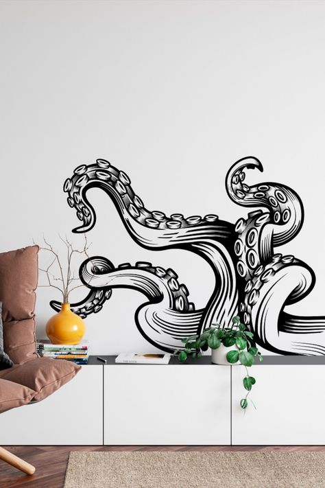 Octopus painting