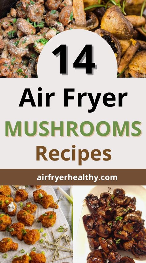 Try these crispy air fryer mushrooms recipes for a healthy twist on your favorite appetizer. From breaded baby bella mushrooms to stuffed oyster mushrooms, the options are endless. Incorporate onions, garlic, and balsamic for added flavor, or stuff them with zucchini and asparagus for a keto-friendly treat. Whether you're craving a snack or a side dish, air fryer mushrooms are sure to satisfy your cravings without the guilt. Mushroom Recipes Fried, Airfryer Mushrooms, Air Fryer Sides, Zucchini And Asparagus, Mushroom Side Dish Recipes, Baby Bella Mushroom Recipes, Air Fryer Stuffed Mushrooms, Air Fryer Mushrooms, Easy Mushroom Recipes