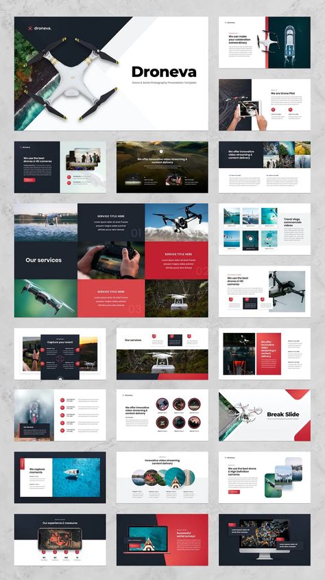 Industrial Presentation Design, Photography Powerpoint, Powerpoint Inspiration, Photography Presentation, Presentation Deck, Powerpoint Slide Designs, Company Presentation, Slides Design, Photography Themes