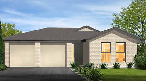 Charlotte Alfresco | SA Housing Centre would shift garage to back of property and bring bedrooms etc forward. First Home Buyer, New Home Builders, Cool House Designs, Home Designs, First Home, Home Builders, New Home, Best Home, Gazebo