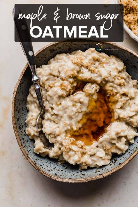 Oatmeal From Rolled Oats, Healthy Sweet Oatmeal Recipes, Oatmeal With Rolled Oats, Perfect Oatmeal How To Make, Homemade Oatmeal Recipes Breakfast, Oatmeal With Flaxseed, Quick Cook Oatmeal Recipes, Oatmeal With Jam, Old Fashion Oatmeal Recipes Breakfast