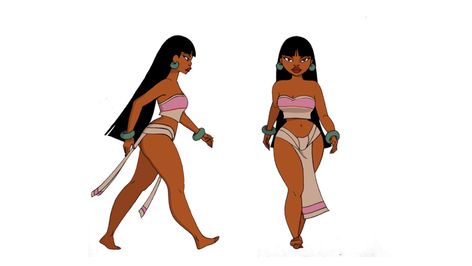 Chel walkcycle | The Road to El Dorado | Know Your Meme Walk Cycle Reference, Chel Disney, Road To El Dorado, Walking Animation, Arte Pin Up, 디즈니 캐릭터, Animation Character, Animation Sketches, Animation Tutorial