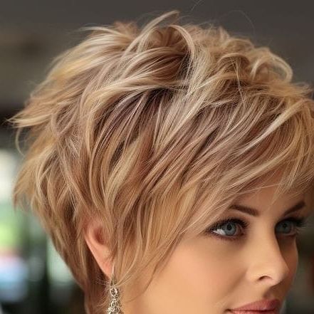 Short Hair Back View Neckline, Short Hair Back View, Bob Style Haircuts, Short Hair Back, Short Spiked Hair, Wavy Bob Hairstyles, Short Hair Trends, Spiked Hair, Messy Short Hair