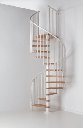 سلالم حلزونية, Spiral Staircase Kits, Space Saving Staircase, Spiral Stairs Design, Staircase Kits, Stair Kits, Loft Staircase, Spiral Stair, Loft Stairs