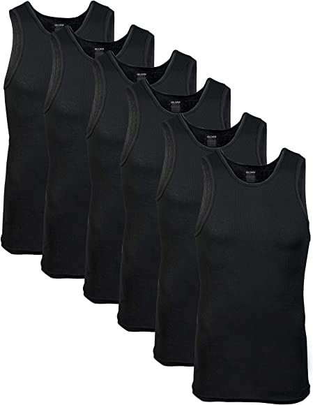 Undershirt Tank Top, Mens Undershirts, No Show Socks, 6 Packs, Black Media, Black Tank Tops, Mens Tank Tops, Tank Shirt, Warm Weather