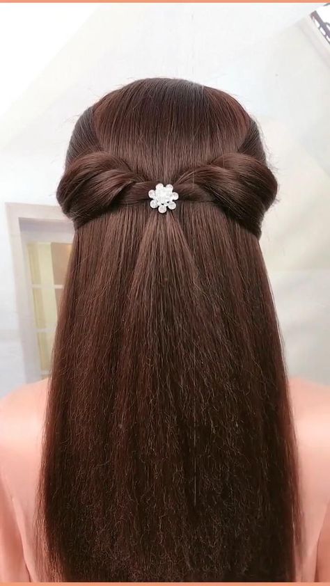 80S trendy hairstyles for female with shoulder length hair in 2022 | Easy hairstyles, Hairdo for long hair, Hair styles Summer Magic, Hair Style Vedio, Easy Hairstyles For Thick Hair, Cute Quick Hairstyles, Hair Tips Video, Long Hair Updo, Hair Tutorials Easy, Front Hair Styles, Hair Tutorials For Medium Hair