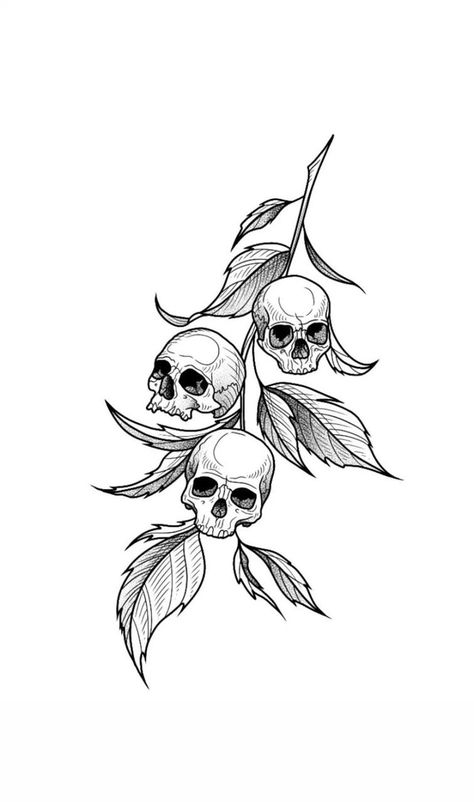 Yallternative Tattoo, Creepy Flower Tattoos, Anime Character Design References, Catrina Tattoo, Muster Tattoos, Creepy Tattoos, Spooky Tattoos, Tattoo Stencil Outline, Tattoo Design Book