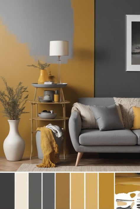 Discover the key strategies to boost your website's SEO with expert tips and actionable insights in this must-read guide. #ad     #Colortrend #wallpaint2024  #color2024  #DIYpainting  ##DIYhomedecor  #Fixhome Mustard Paint Color Walls Living Rooms, Mustard And Gray Living Room, Accent Colors That Go With Gray, Home Decor Colour Palette, Living Room Decor Mustard, Grey And Ochre Living Room, Mustard Yellow Color Scheme, Grey And Mustard Living Room Ideas, Mustard Walls Living Room