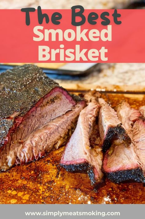 Celebrate the holidays with a delicious smoked brisket that’s perfect for Christmas and Thanksgiving. Our smoked brisket recipe, ideal for any type of grill or smoker, will impress your guests with its tender, flavorful meat. Save the recipe for later to enjoy this smoked brisket. Traeger Brisket, Smoker Brisket, Tender Brisket, Brisket Recipes Smoked, Brisket Recipe, Beef Brisket Recipes, Pellet Smoker, Smoked Beef Brisket, Pellet Grill Recipes