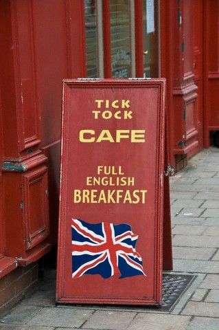 Tick Tock Cafe, England British Things, Full English Breakfast, Oxford Circus, British Invasion, English Breakfast, British Flag, London Town, London Calling, London Love