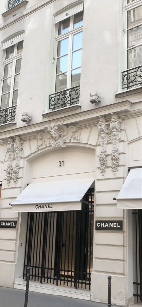 Chanel Rue Cambon, June 21, Garage Doors, Chanel, Paris, Boutique, Collage, Outdoor Decor, Pins