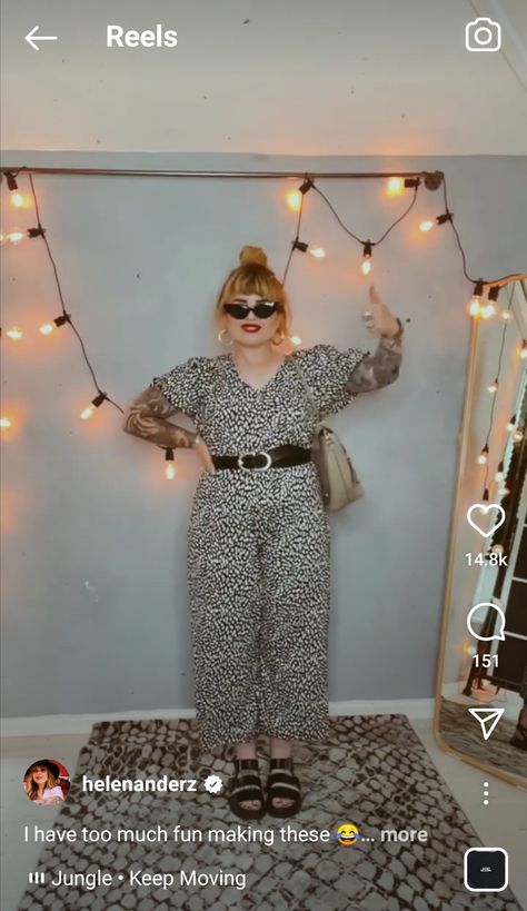 Helen Anderson Style, Plus Size Alt, Helen Anderson, April Fashion, Edgy Summer, Jumpsuit Plus Size, 2023 Outfits, Plus Size Looks, Midsize Outfits