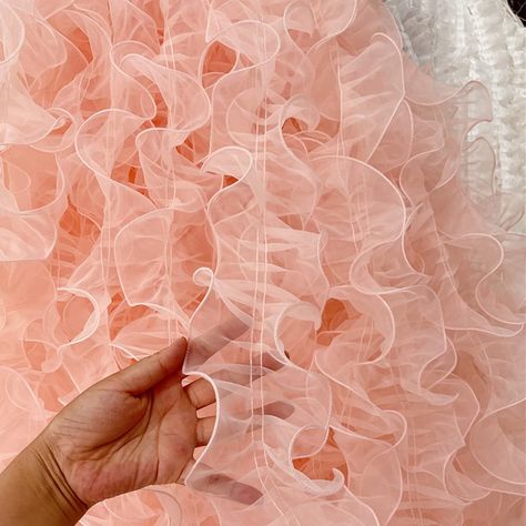 PRICES MAY VARY. Package contents: you will receive 5 yards pleated organza lace ribbons, approx. 4.3 inches/ 11cm wide, enough to satisfy your different decorative and handcrafts needs Tulle sheer design and pleated organza lace edge style, which is classic and vintage, well meeting your needs for different crafts projects and decoration purposes, bringing you a elegant feel Durable pleated organza lace edge gather trim ribbons are made of quality organza , comfortable and soft to touch and gen Applique Couture, Diy Lace Trim, Pleated Organza, Embellished Wedding Dress, Organza Lace, Dolls Outfits, Dress Lingerie, Ombre Lace, Craft Wedding