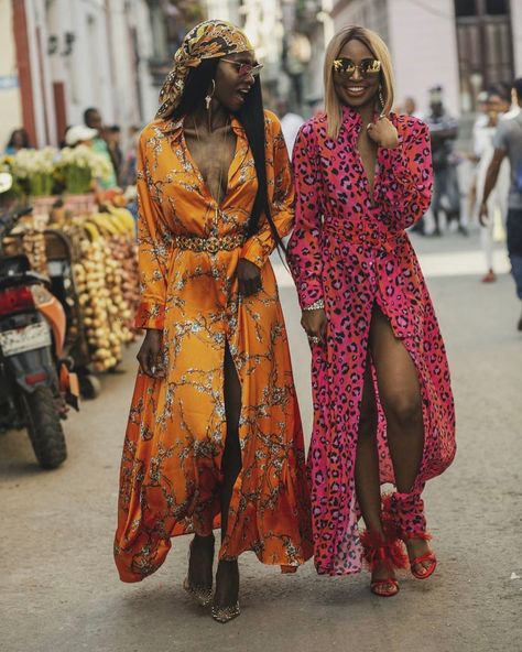 Pink Cheetah Print, Printed Shirt Dress, Maxi Gowns, Looks Style, Kimonos, Paloma, Resort Wear, African Print, Outfit Inspirationen