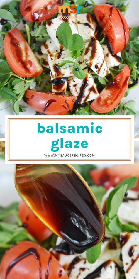 Steak Marinade Balsamic Vinegar Worcestershire Sauce, Basalmic Reduction Sauce, Basaltic Glaze Recipe, Diy Balsamic Glaze, Homemade Balsamic Glaze, Balsamic Vinegar Reduction, Balsamic Vinegarette Recipes, How To Make Balsamic Glaze, Balsamic Glaze Dressing Recipe