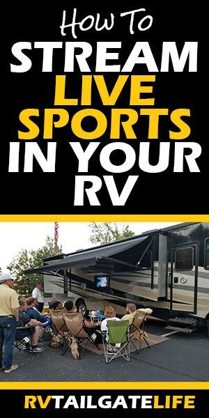 Trying to figure out what the best live streaming service is to catch all the best football, baseball, basketball, hockey, and yes, even the Olympics, while you travel in your RV? Find out what you need to cut the cord, ditch the dish, and stream live sports from the road. Or the tailgate lot. Parking Lot Party, Rv Boondocking, Rv Interiors, Rv Inspiration, Rv Mods, Rv Repair, Rv Campgrounds, Travel Hack, Rv Tips