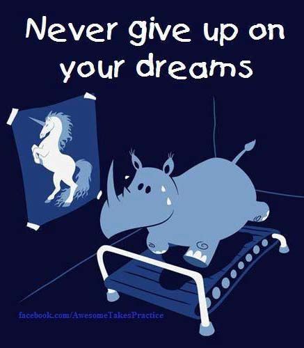 . Ge Aldrig Upp, Rhino Animal, Real Unicorn, Nyan Cat, Workout Pictures, Visual Statements, A Unicorn, Workout Humor, E Card