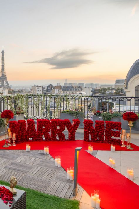 Marry Me Set Up, Outdoor Engagement Decor, Marry Me Letters Proposal, Proposal Set Up, Propose Decoration, Marry Me Decorations, Red Proposal, Marry Me Letters, Proposal Night