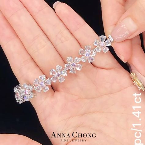 AnnaChong.Diamonds.Pearls.Gems on Instagram: “<𝐃𝐢𝐚𝐦𝐨𝐧𝐝𝐬 𝐁𝐥𝐨𝐬𝐬𝐨𝐦> “A flower cannot blossom without sunshine, and a man cannot live without love.“ . Let these diamond flowers blossom on…” Without Love, Diamond Flower, Blossom Flower, A Flower, Cherry Blossom, Diamond Bracelet, A Man, Diamond Earrings, Blossom