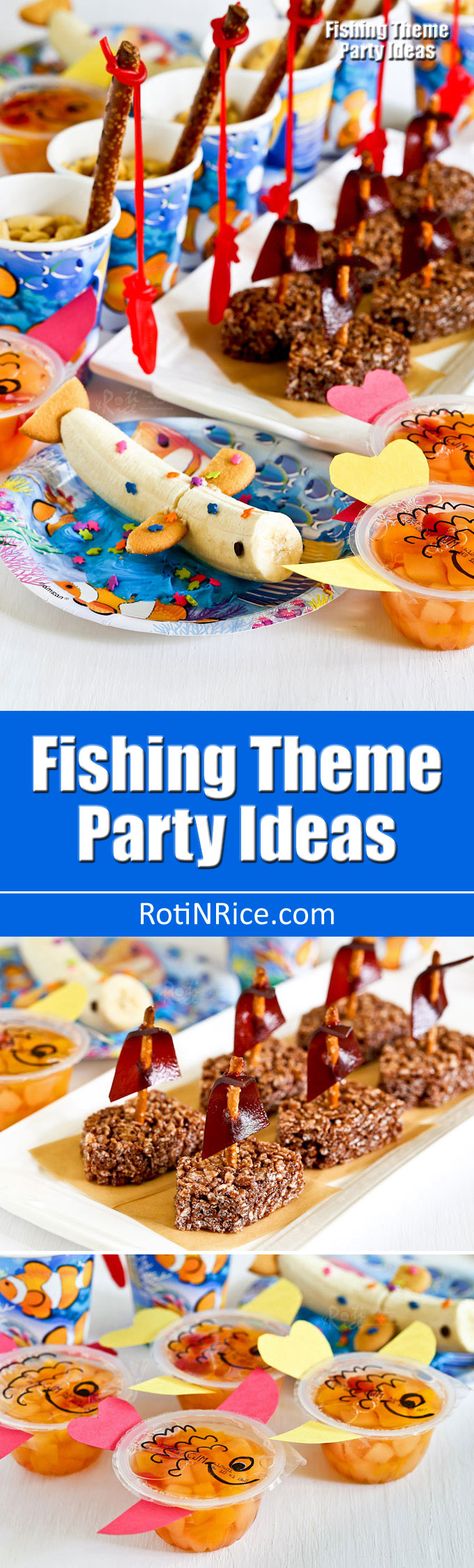 Fishing Theme Party Ideas Fishing Theme Party Ideas, Fishing Party Food, Cake Birthday Boy, Fishing Birthday Party Boys, Fishing Theme Birthday, Fishing Theme Party, Fishing Themed Birthday Party, Diy Cake Pops, Theme Snack