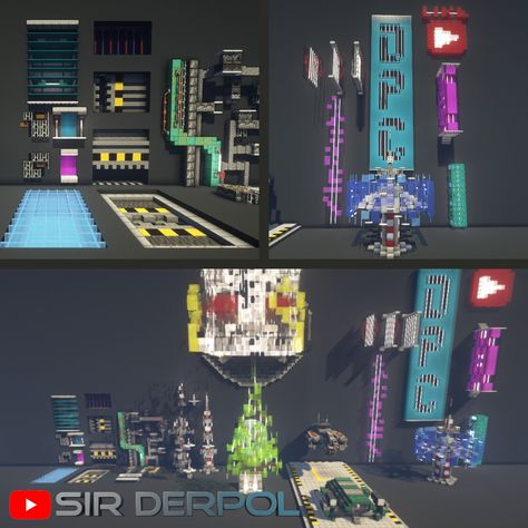 Minecraft Neon Build, Cyberpunk Minecraft Skin, Minecraft Cyberpunk Skyscraper, Minecraft Cyberpunk Ideas, Cyberpunk Exterior, Minecraft Highway, Cyberpunk Minecraft Builds, Minecraft Spaceship, Cottagecore Cyberpunk