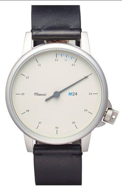 Mens Watches Guide, Fun Watches, Bauhaus Watch, Hand Watches, Watches For Men Unique, Pocket Watch Tattoo, Army Watches, Round Watch, Minimalist Watch