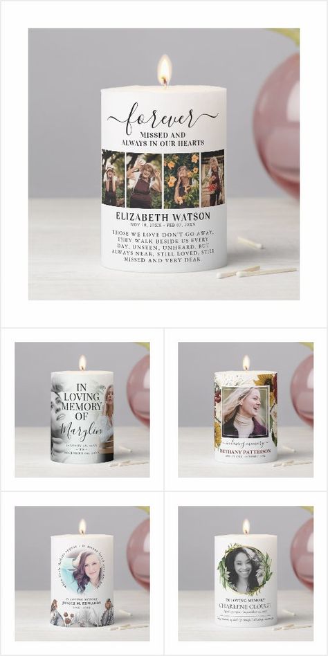 Remembrance Candles, Personalized Memorial Candles, Memorial Candles, Remembrance Candle, Loved And Lost, Wake Ideas, Cremation Services, Memory Table, Memorial Candle