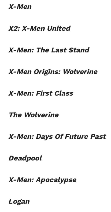 X-Men movie order Wolverine Movies In Order, X Men Movies In Order, Xmen Movies In Order, Avengers Movies In Order, Marvel Timeline, Marvel Movies List, All Marvel Movies, X Men Movie, Wallpaper Avengers