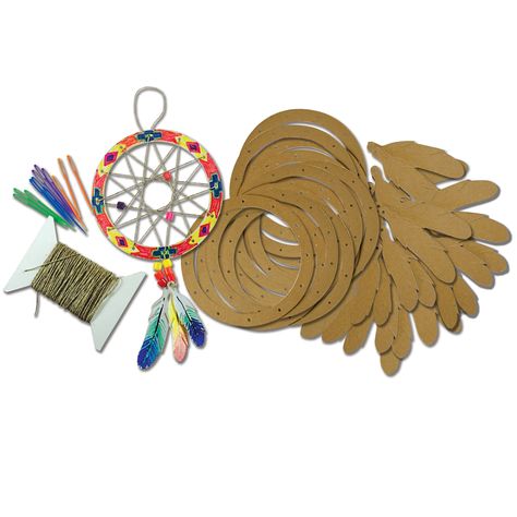 Good Dreams, Dream Catcher Craft, Native American Crafts, Art & Craft Kit, Activity Kits, Camping Crafts, Craft Set, American Crafts, Joanns Fabric And Crafts