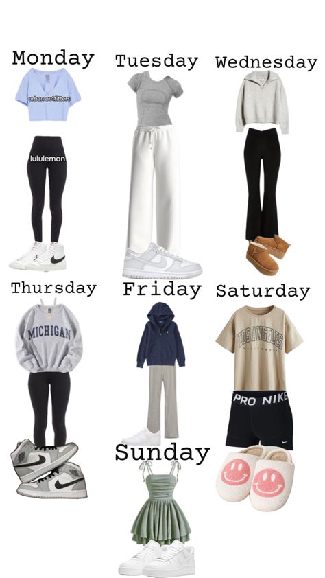 Outfit Ideas For 80 Degree Weather, Outfit Ideas For Monday, Cute Outfits That Everyone Has, Fits 4 School, End Of August Outfits, Hot Weather School Fits, Chilly Outfit Ideas, How To Fit In At School, Cute Casual Day Outfits