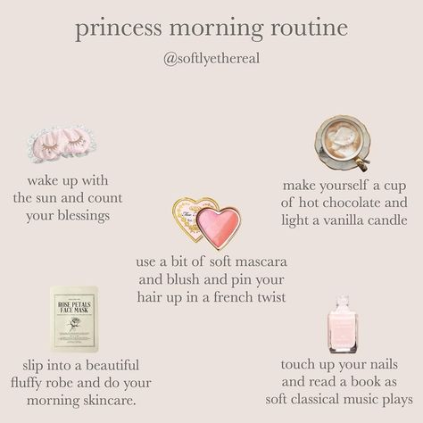 Princess Morning Routine, Royal Aesthetics, Niche Memes, Etiquette And Manners, Vanilla Candle, Princess Core, Angel Aesthetic, Classy Aesthetic, Princess Aesthetic