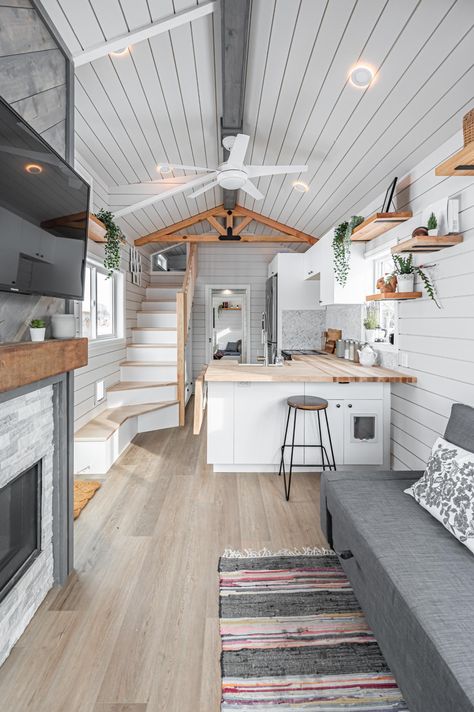 10.5-ft. Wide Paddock Paradise Tiny House Tiny Home Shed, Cottage Loft, Tiny House Village, Shed Home, Shed To Tiny House, Tiny House Layout, Tiny House Loft, House Loft, Tiny House Inspiration