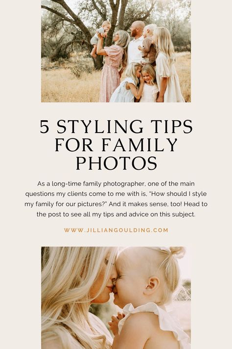 Styling For Family Photos, Style Guide Family Photos, Family Photography Style Guide, Family Photoshoot Questionnaire, Boho Family Pictures Indoor, Styling For Photoshoot, Style Guide Photography, Family Style Guide Photography, Photographer Style Guide