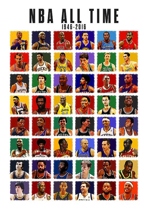 All Nba Players, Basketball Pics, Nba Artwork, Nba Basketball Teams, Mamba Mentality, Best Nba Players, Nba History, Philly Sports, Nfl Football Art