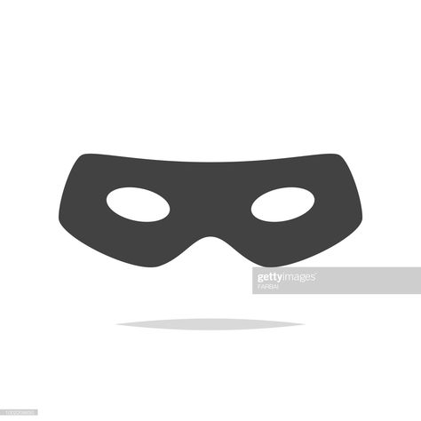 stock vector : Thief eye mask icon vector isolated Thief Mask, Mystery Logo, Logo Chat, Beard Logo Design, Production Logo, Mask Logo, Beard Logo, Mask Drawing, Media Production