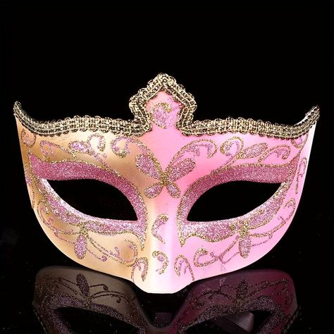 Faster shipping. Better service Prom Props, Lace Masquerade Masks, Halloween Ball, Ball Mask, Dance Makeup, Mask Masquerade, Lace Mask, Half Face Mask, Halloween Party Supplies