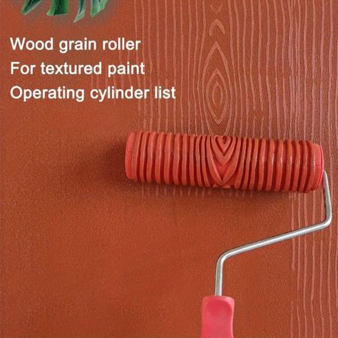 Textured Paint Rollers, Patterned Paint Rollers, Wall Film, Emboss Painting, Paint Rollers, Texture Tools, Diy Wall Painting, Craft Punches, Texture Paint