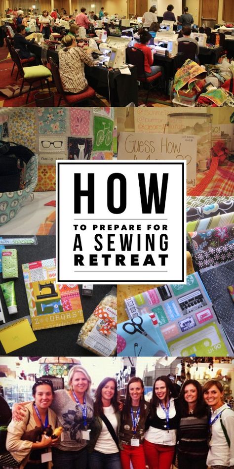 Quilt Retreat Projects, Craft Retreat Ideas, Sewing Retreat Ideas, Quilting Retreat Packing List, Quilt Retreat Ideas Projects, Quilting Retreat Ideas, Sewing Retreat Favors, Quilt Retreat Ideas, Quilt Retreat Favors