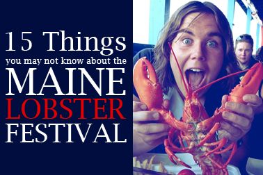 The annual Maine Lobster Festival kicks off on Wednesday. Check out 15 things you may not know about the annual event to celebrate the state's most famous seafood. Lobster Festival, Maine Lobster Festival, Maine Road Trip, Lobster Tail, Maine Vacation, Maine Lobster, United States Travel, On Wednesday, Local News