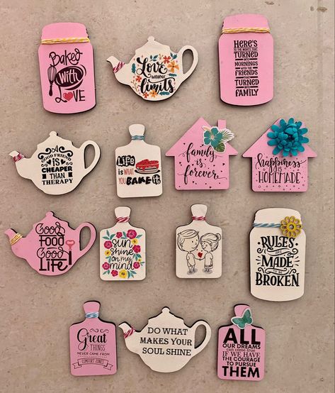 Diy Crafts Room, Crafts Room Decor, Diy Tips And Tricks, Crafts Love, Diy Magnets, Diy Crafts Love, Fridge Decor, Stick Crafts, Diy Wall Art Decor