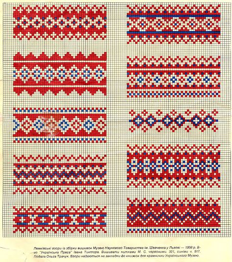 Polish Embroidery, Face Embroidery, Embroidery Tutorial, Cross Stitch Borders, Folk Embroidery, Knitted Wit, Fair Isle Knitting, Knitting Charts, Cross Stitch Flowers