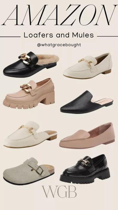 Amazon Loafers and Mules. Work Shoes for Women. Women’s Business Professional Shoes, Office Casual Shoes Women, Spring Work Shoes Business Casual, Cute Professional Shoes, Winter Work Shoes Women, Cute Work Shoes Business Casual, Womens Flats Shoes Business Casual, Closed Shoes For Work Women, Office Wear Shoes For Women