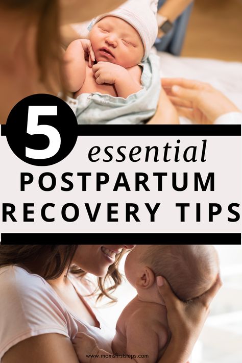 Post partum recovery is so important, both for the new mom's health and well being and also for the newborn. This article dives into 5 postpartum recovery tips including postpartum exercise that is safe for new moms, first time mom tips, and much more. First Time Mom Tips, Perineal Care, New Mom Needs, Baby Belle, Postpartum Tips, Baby Language, Tips For New Moms, Postpartum Health, Postpartum Exercise