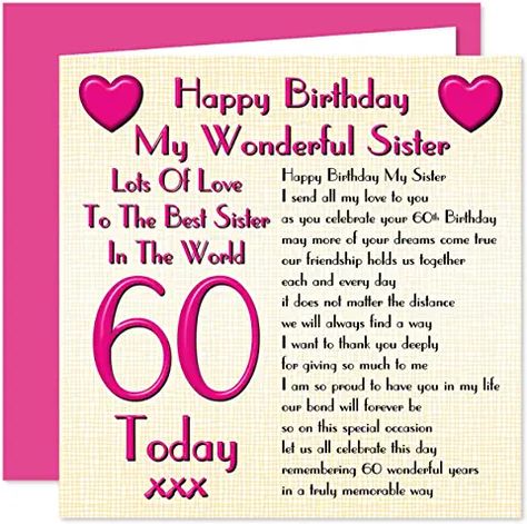 60th Birthday Poems, 60th Birthday Quotes, Happy Birthday Mum Cards, Birthday Card For Aunt, Happy 70th Birthday, Happy 65 Birthday, Birthday Verses, Wishes For Sister, 70th Birthday Card