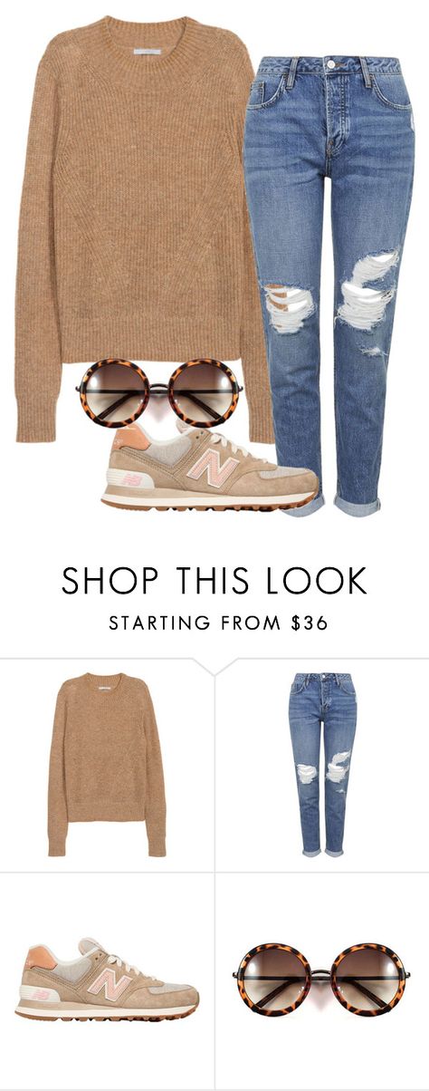 "208" by andreamg356 ❤ liked on Polyvore featuring H&M, Topshop, New Balance, women's clothing, women, female, woman, misses and juniors Fashion 80s Women, Sneakers Outfit Women, Sneaker Outfits Women, New Balance Outfit, Sneaker Outfits, Paris Mode, Looks Street Style, Chic Sweaters, Outfit Women