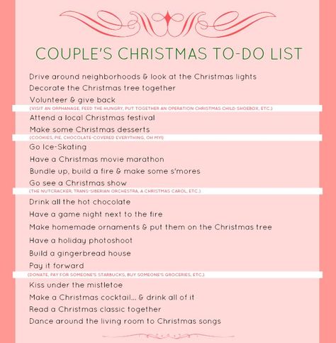 Date Ideas For Boyfriend, Christmas Dates, 365 Jar, Winter Date Ideas, Christmas To Do List, Christmas Bucket List, Christmas Date, Christmas Bucket, Couples Christmas