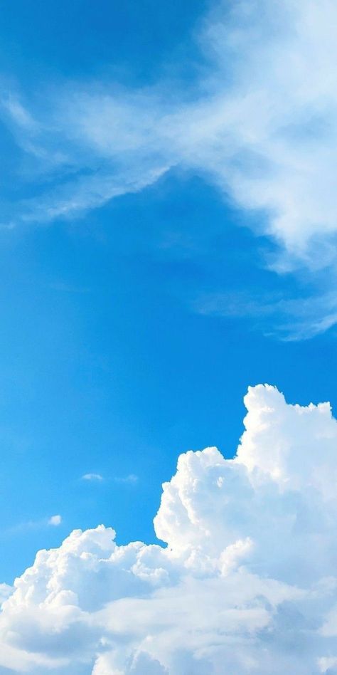 Sky Pictures Blue, Image Ciel, Beautiful Sky Pictures, Blue Sky Images, Blue Sky Wallpaper, Blue Sky Photography, Pictures Blue, Sky Images, Wallpaper Sky